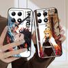 Девушка с длинными волосами Для Xiaomi Poco X7 M7 Pro 5G M5 X4Pro M4 M6 4G C65 C75 F6 F5 X6 X5 X7 X5 F7 Ultra M5S M4Pro 5G мягкий чехол для телефона