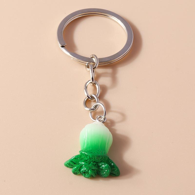 Cute Resin Simulation Food Keychain Cookies Chocolate Key Ring for Car Key Holder Handbag Pendant DIY Jewelry Gifts