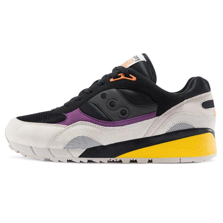 SAUCONY Shadow 6000 Удобные Синтетическая кожа Амортизирующие Нескользящие Износостойкие Дышащие Низкие Повседневные Кроссовки для бега Мужские кроссовки S79008-2