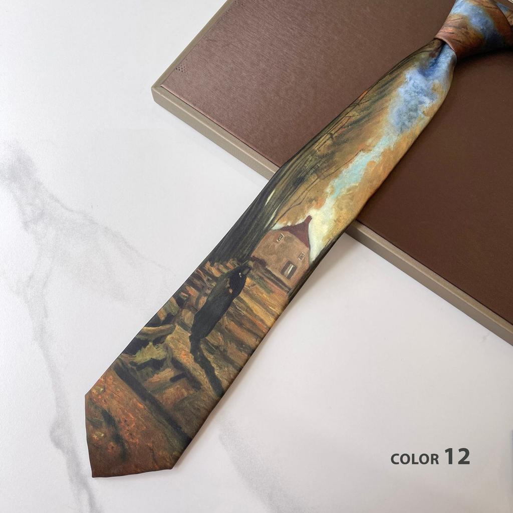 8CM Personalized Printed Hand-Tied Tie