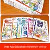Douyin-Style One-Minute Comics: Math, Physics, Chemistry - 6-Volume Set for Children's Science and Thinking Skills.