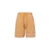 Jordan FW22 Logo Print Drawstring Distressed Straight Shorts Men Bottoms Orange DR3093-712