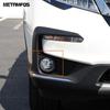 Fog Front Light Lamp Cover Trim For Honda Pilot SUV -  Chrome Foglight Foglamp Protector Accessories Car Styling