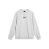 Li Ning Sports Life Collection Sweatshirt Unisex Heather Gray Deep Antarctic Gray AWDU925-1