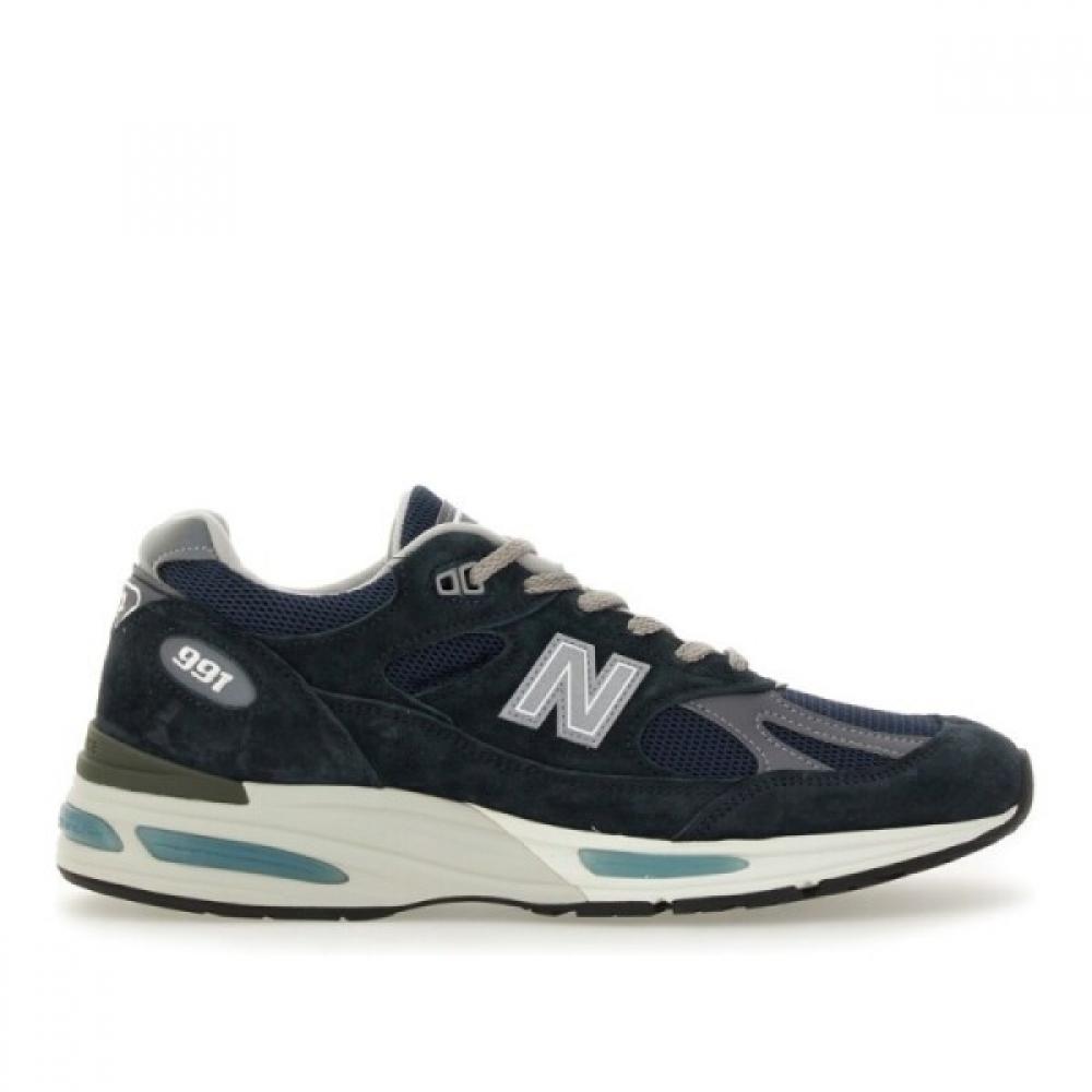 New Balance Suede U991 Lace Up Sneakers U991nv2 Navy