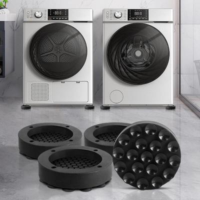 4 ШТ Универсальные ножки для стиральной машины Антивибрационные Подставки для холодильника Фиксированные Нескользящие Ножки Стабилизатор Шумоподавление Стирка