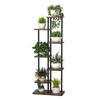 Multi-Tier Floor Standing Plant and Storage Rack