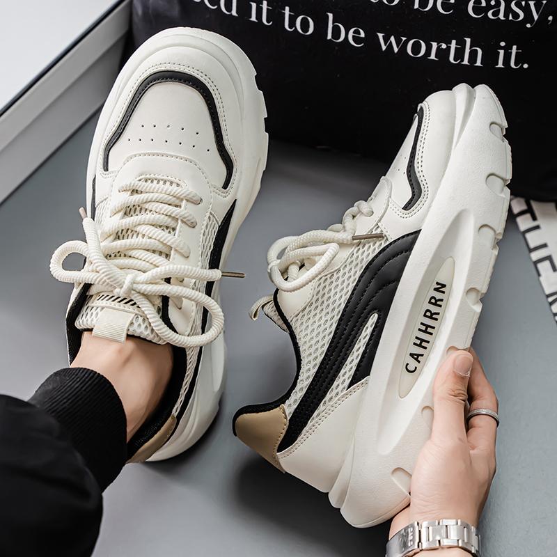 Модные мужские кроссовки CYYTL Повседневная обувь Уличные теннисные походные Модные дышащие спортивные летние для бега Роскошные дизайнерские лоферы на платформе