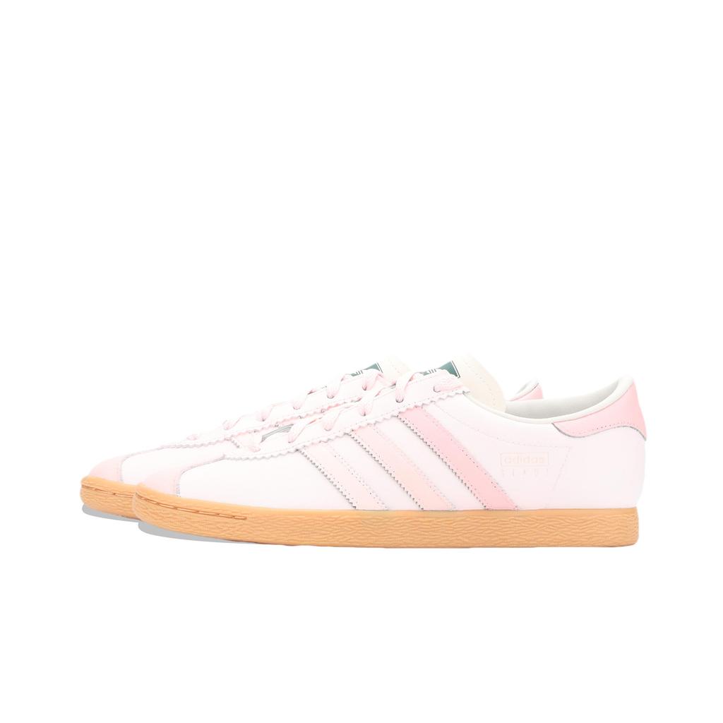 Adidas Originals Stadt White Peach Purple Abrasion Resistant Low top German Army Trainers Unisex Pink White JR8311(Team1390-)