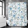 Flowers Butterfly Shower Curtain Fantasy Art Rose Floral Girls Waterproof Fabric Bathroom Curtain Room Decor Curtains With Hooks