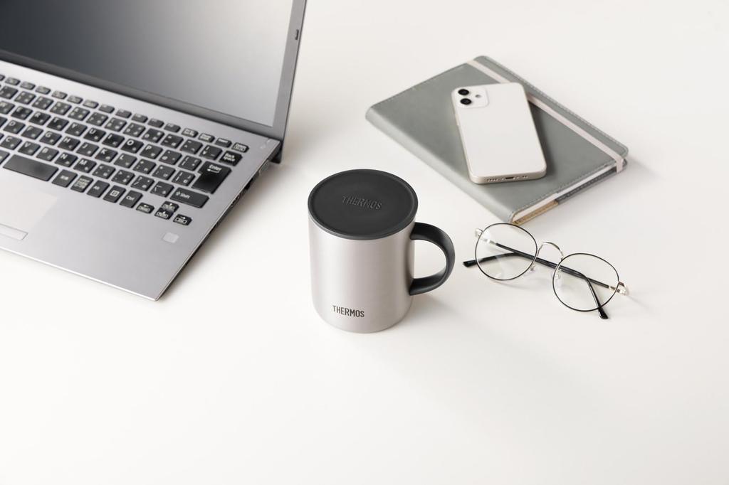 Thermos Vacuum Insulated Mug 350ml Stainless Matte JDG-352C SMT