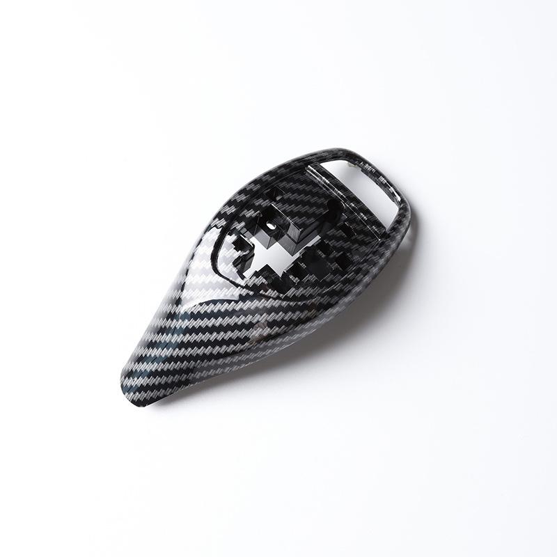 For BMW F30 F10 F32 F33 F31 F34 F06 F12 F25 F26 1 3 3GT 4 5 5GT 6 7 Series 13-17 Gloss Black Car Gear Knob Shift Lever Cover