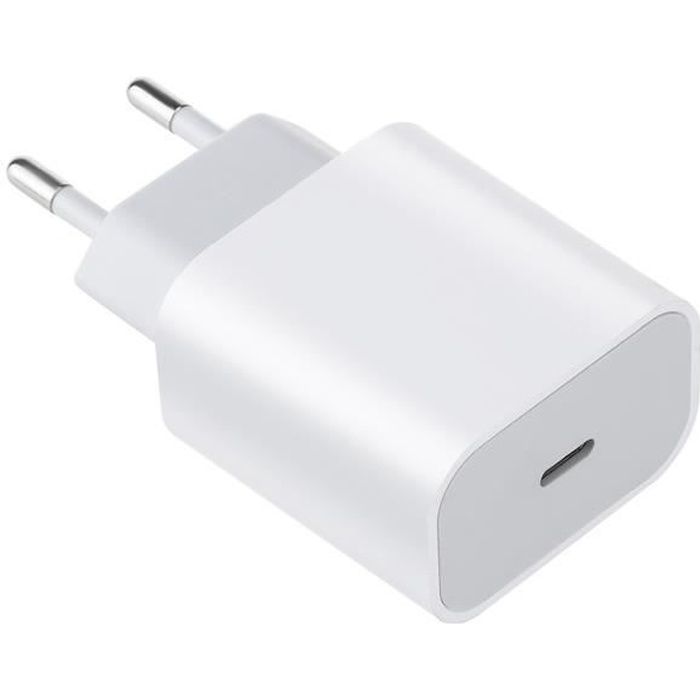 18w Charger USB-C Power Adapter Fast Charger for iPhone 12 T5001