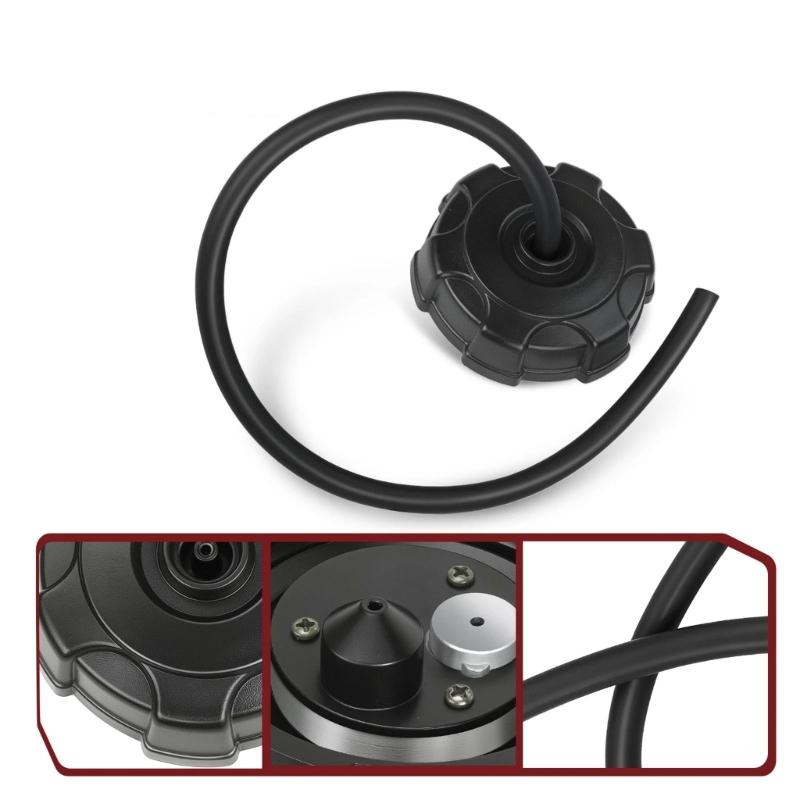Fuel Cap with Tube Designed for ATVs Providing Enhancing Sealing and Evaporation Reduction in Various Off Roading Conditions