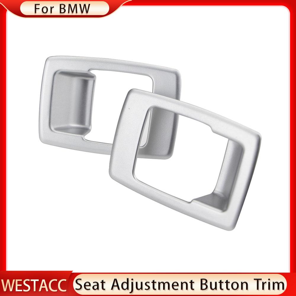 ABS хромированная ручка регулировки автомобильного сиденья, кнопка, крышка, наклейка, отделка для BMW X3 G01 2018 2022