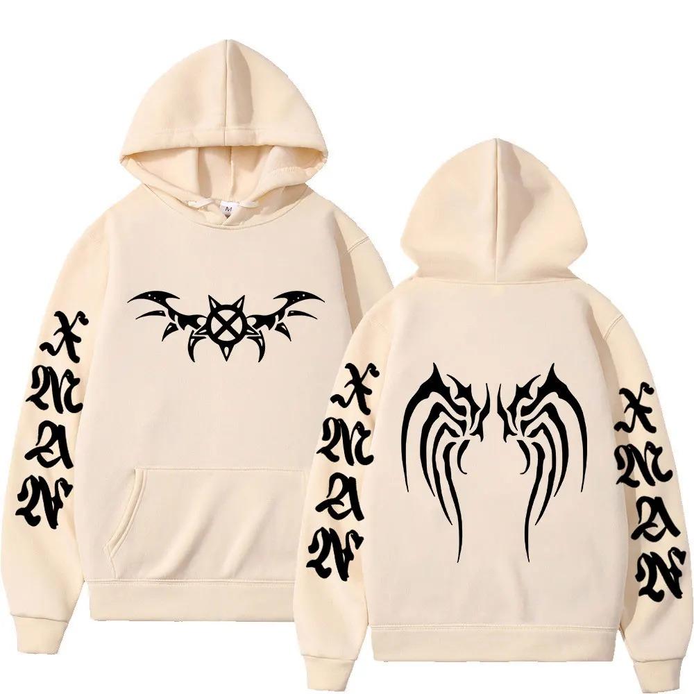 Худи с принтом букв Hollow Knight, модные мужские и женские, оверсайз, с длинным рукавом, пуловер, повседневные детские худи, толстовка, одежда