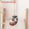 Ornaments Christmas Tree With Resin Santas Snowmen Reindeer For Seasonal Decor