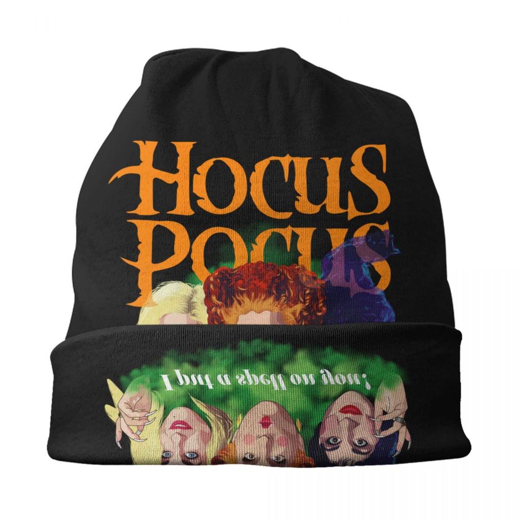 Шапка Hocus Sanderson Sisters Pocus, вязаные шапки, крутые шапки унисекс для взрослых, Хэллоуин, ведьма, фильм ужасов, зимние теплые шапки, шапка