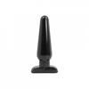 Sextoy - Anal Adventures - Large Anal Plug - 15cm Length - 4.5cm Width - Black PVC