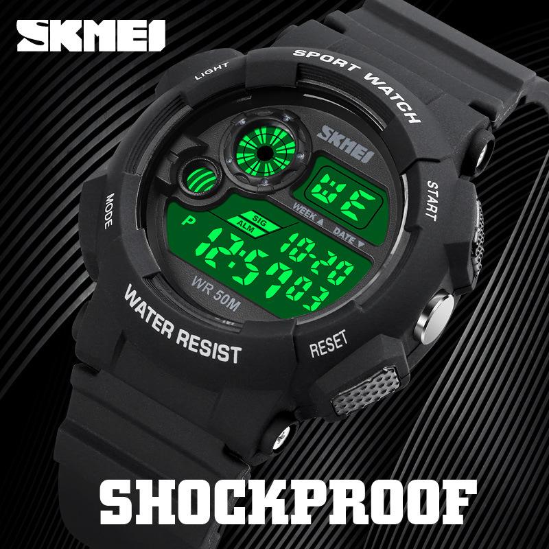 Moment Beauty Luminous Multifunction Student Sports Electronic Watch, Горячая Распродажа Мужские Спортивные Водонепроницаемые Часы Для Уличного Спорта