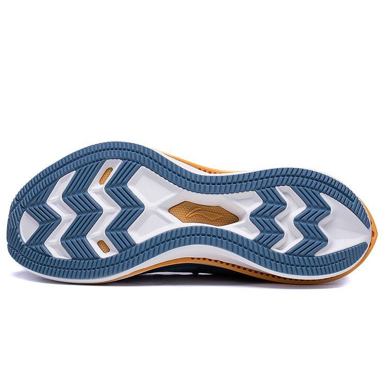 Кроссовки для бега Li Ning Wu Shi 5S 2.0 с амортизацией, нескользящие, износостойкие, с отскоком, с низким верхом, мужские кроссовки для бега, синие ARSS045-2