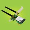 Двухдиапазонная сетевая карта PCI-E Wi-Fi 2,4/5 ГГц, 450 Мбит/с, беспроводной адаптер для настольного ПК
