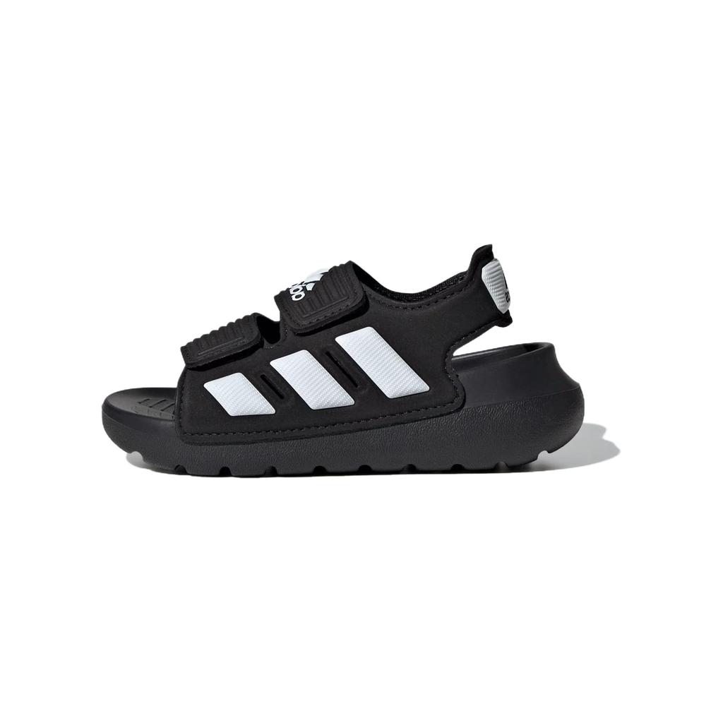 Adidas Altaswim 2.0 Comfortable Casual Durable Low-Top Walking Shoes Baby Shoes Black White ID0306