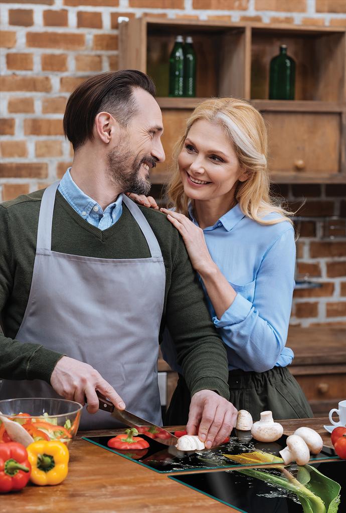 SZKLANA PŁYTA OCHRONNA NA KUCHENKĘ 90x52 TULIPAN