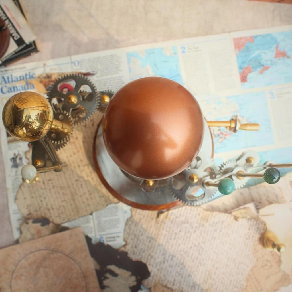 Модель Солнечной системы, полностью функциональная, теллурий, небесный подарок для любителей астронавтики, антикварный подарок для планетария