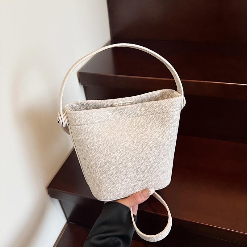 Сумка-ведро 2025 лето новая сумка конфетного цвета универсальная повседневная сумка-мессенджер модная универсальная наплечная сумка