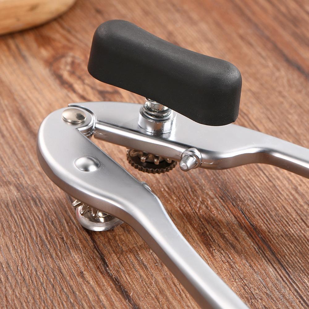 Zinc Zinc Zinc Alloy Side‑cut Can Opener Non-slip Handle Tin Opener Easy To Use Bottle Opener Kitchen