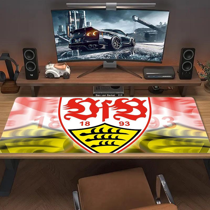 VfB Stuttgart Print Cushion Non-slip Laptop Tablet Big Mousepad XXL Mat Mini PC Playmat With Lock edge
