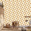 Lions Wallpaper White and Gold for Living Room and Bedroom 50x1000
