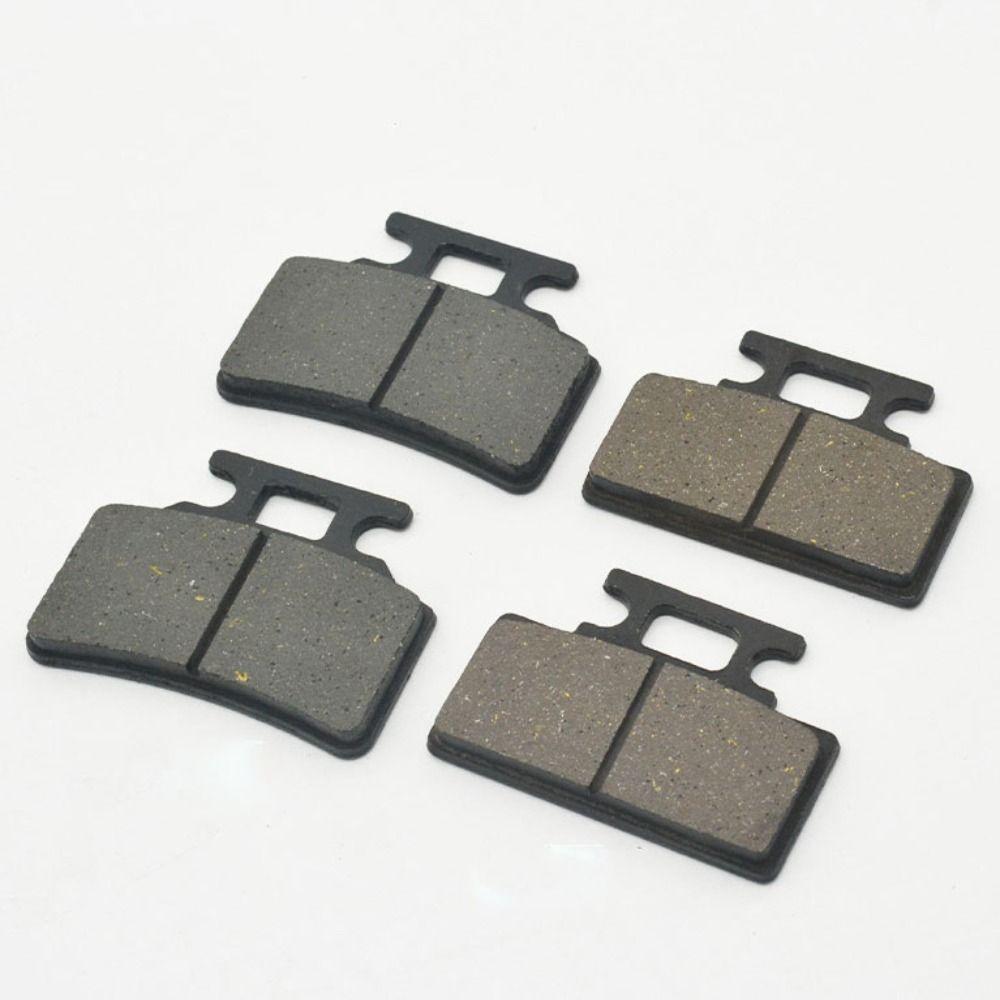 Low Noise Front Rear Pads Half Metal Motorcycle Brake Pads  Electric Bike Accessories