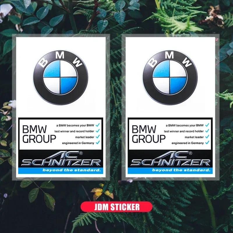 Подходит для BMW Group, внутренняя наклейка на окно JDM, электростатическая наклейка на лобовое стекло, аксессуары для тюнинга, гоночный стиль