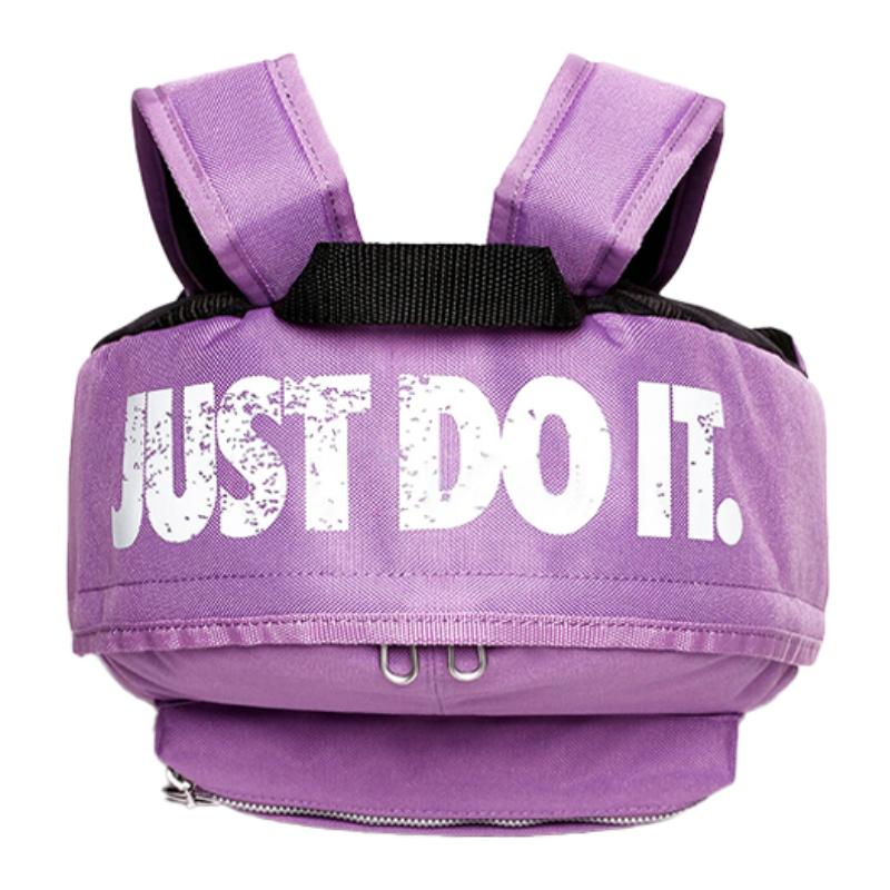 Nike Полиэстеровый рюкзак маленького размера женский фиолетовый легкий повседневный BA4606-585