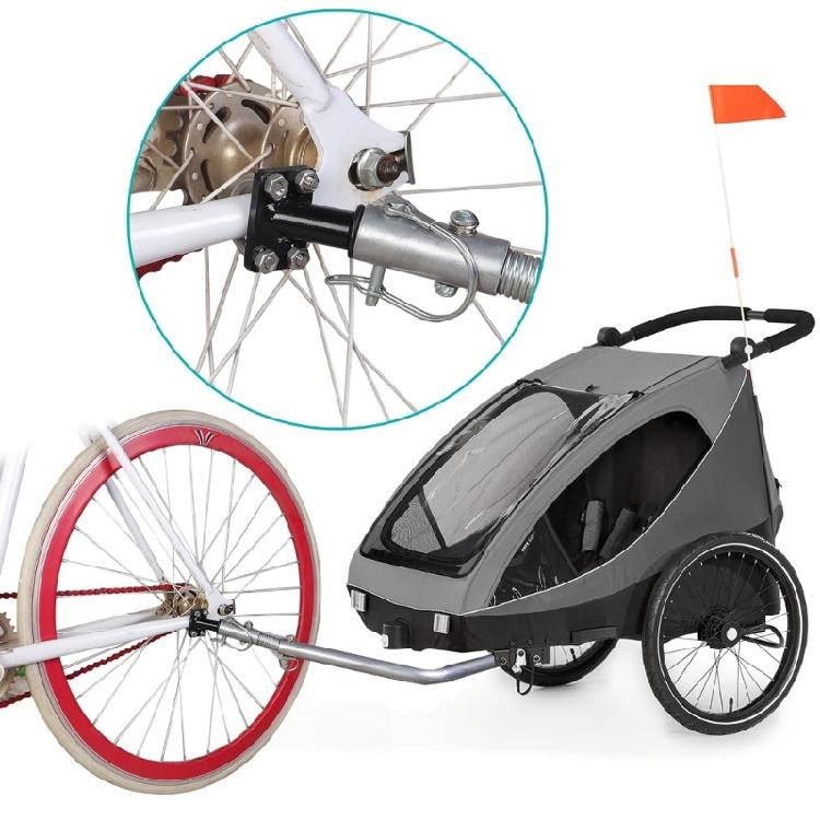 Адаптеры крепления фаркопа для прицепа велосипедного Портативный соединитель фаркопа для велосипедного прицепа Замена сцепного устройства для велосипедного прицепа