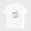 BT21 KOYA BASIC Street Short Sleeve T-Shirt White (Select Option: M/L)