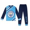 Manchester City FC Boys Sublimated Long-Sleeved Long Pyjama Set