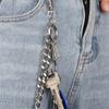Metal Punk Rock Key Chains Clip Wallet Chain Belt Thick chain  Pant Jean Keychain  Biker Link