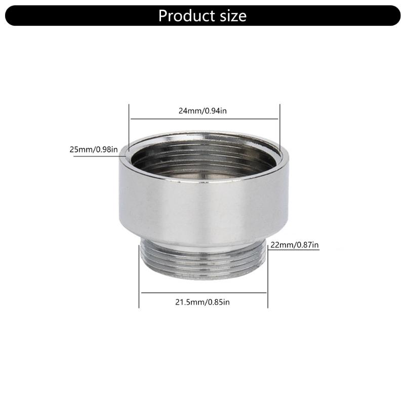 Pack of 20 Male Female Sink Water Tap Adapters Threaded Connectors for Kitchen Sink Aerators and Garden Hoses Connection