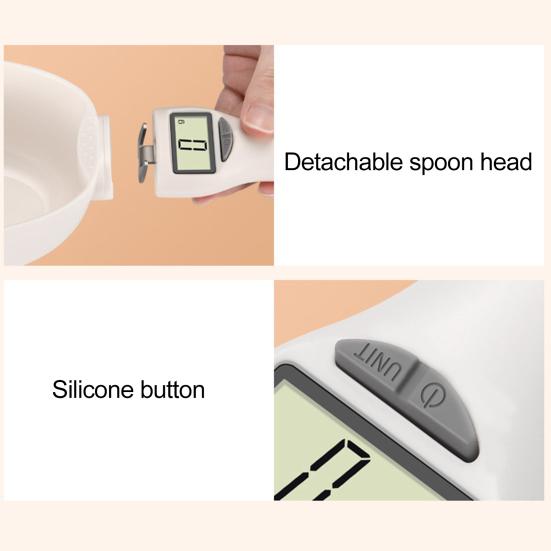 Цифровые мерные весы-ложки с высокой точностью 800 г/1 г 500 г/0,1 г ЖК-дисплей Электронный дозатор корма для собак и кошек Приправы для взвешивания корма