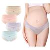Комплект нижнего белья для беременных женщин с низкой посадкой из шелка и хлопка [IVOKHA] Шорты, Посадка, Шорты, Хлопок, Брюки, Дородовой,
