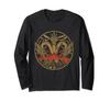 Vintage Dragon King Ghidorah Art Sunset Japanese Long Sleeve T-Shirt