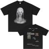 Футболка с портретом Beyoncé Cowboy Carter Tour, двусторонняя, винтажная, рэп, оверсайз, черная, унисекс, для женщин и мужчин