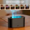Colorful Light Essential Oil Aroma Diffuser 130ml Capacity Flame Aromatherapy Machine  Bedroom Use