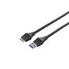 Buffalo BUFFALO Universal Connector USB3.0 A To microB Cable Black 3m BSUAMBU330BK