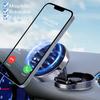 Автомобильная подставка для мобильного телефона, прочный магнитный автомобильный держатель, складной круглый кронштейн на 720°, универсальные держатели для телефонов в автомобиле