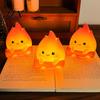 Small Bedside Light for Nighttime Cartoon Fake Campfire Night Light, Cute Warm Glow Portable Nursery Sleep Ornament, Cozy Lamp And Reading Dorm
