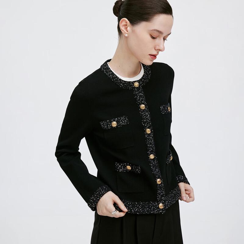 GIOVANNI VALENTINO Women's Little Fragrance Style Knit Cardigan